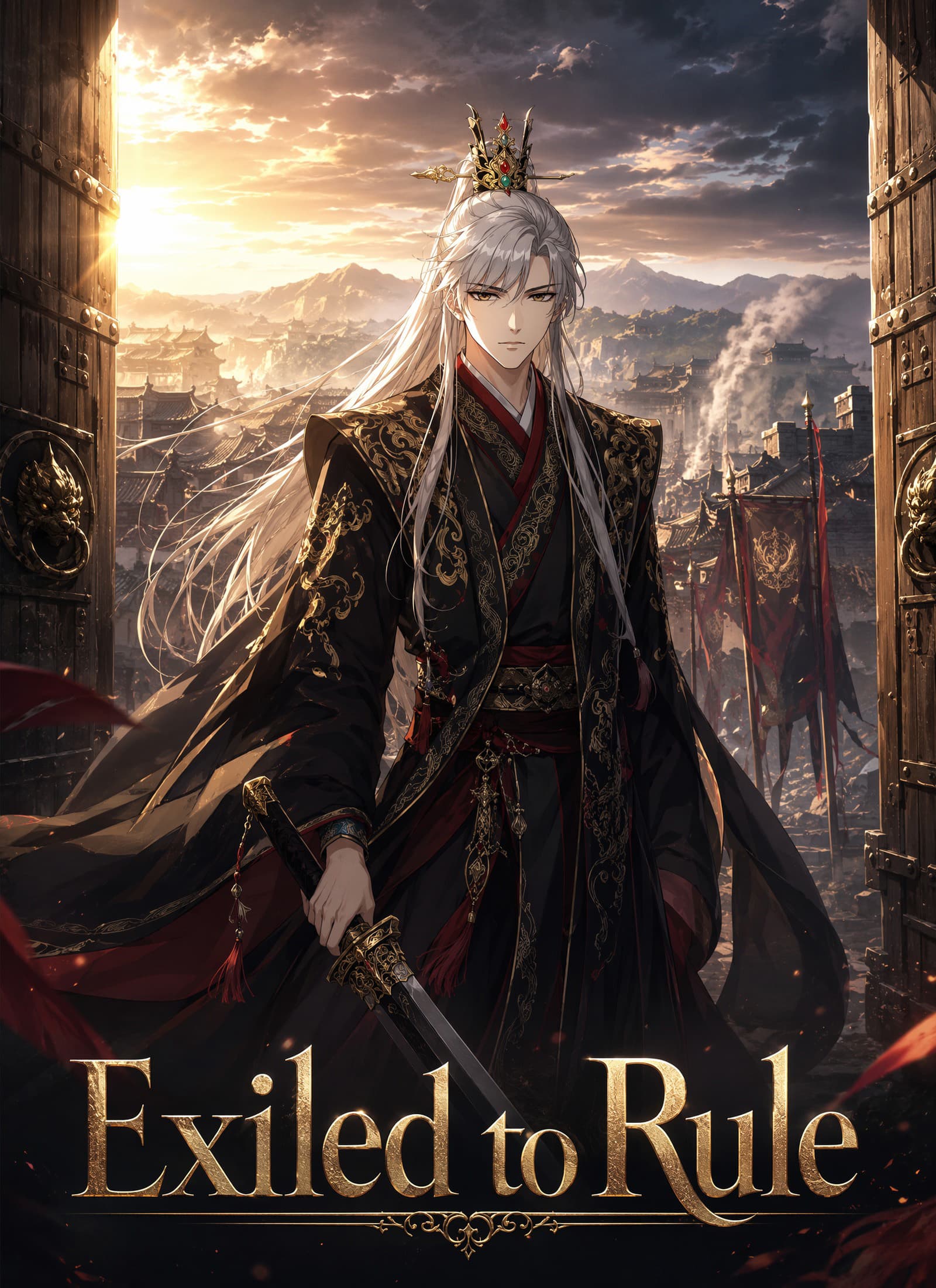 Official poster of Exiled to Rule, as shown on ShortMax