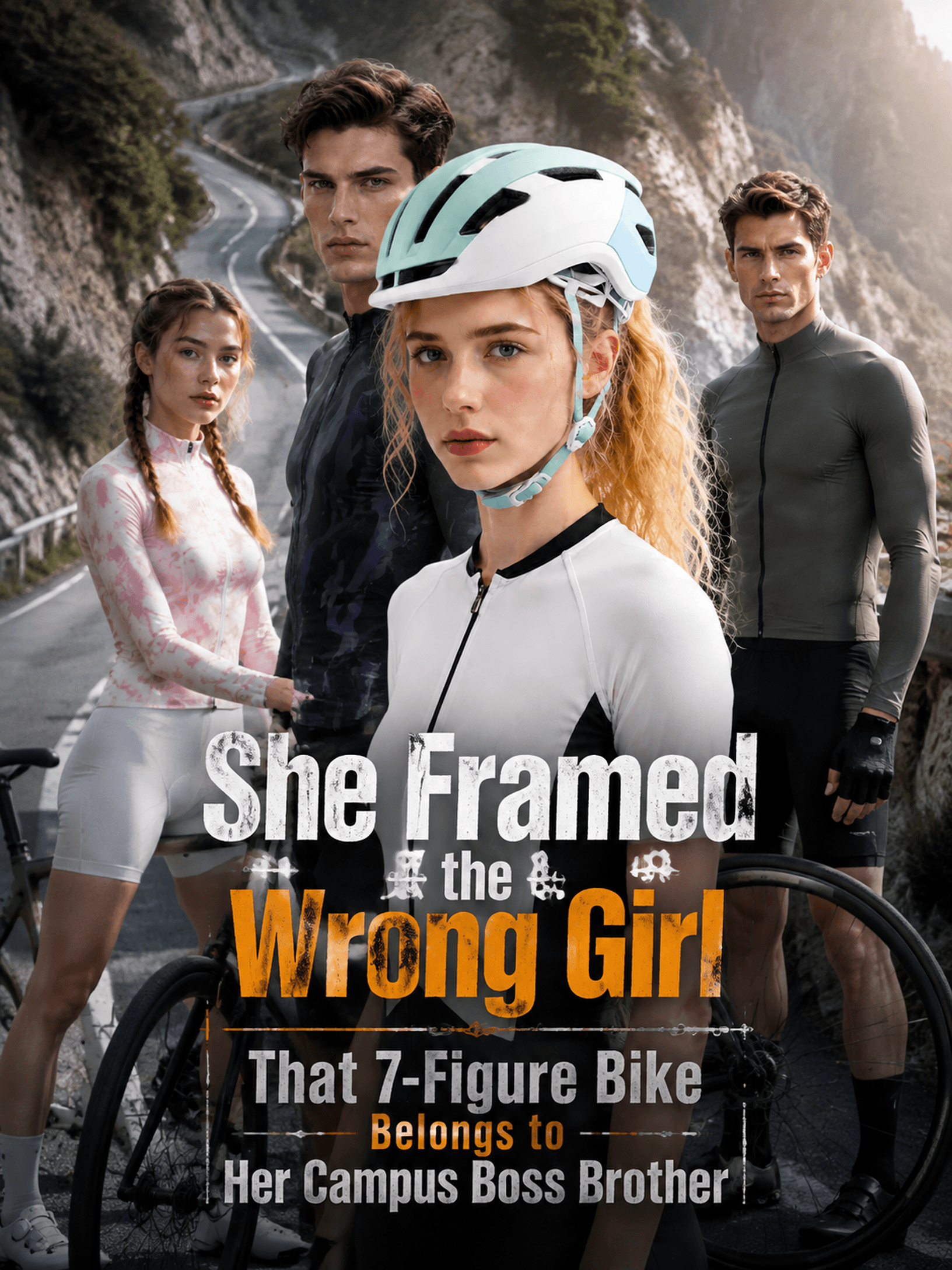 Official poster of She Framed the Wrong Girl — That 7-Figure Bike Belongs to Her Campus Boss Brother, as shown on ShortMax