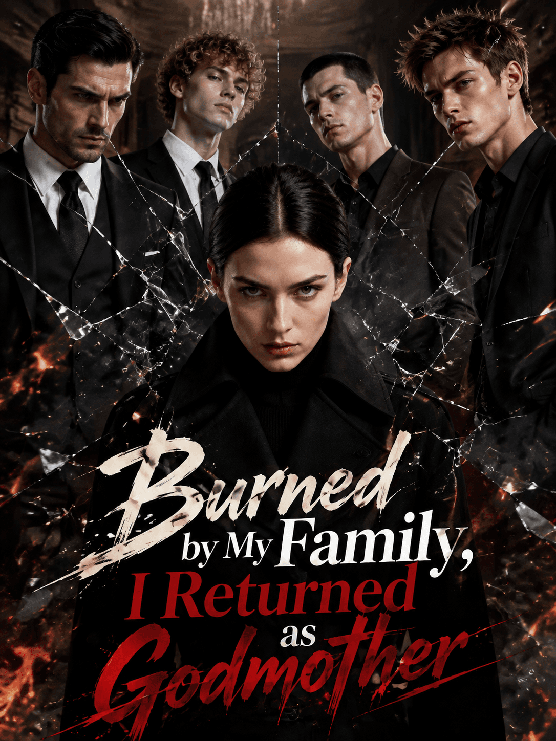 Official poster of Burned by My Family, I Returned as Godmother, as shown on ShortMax