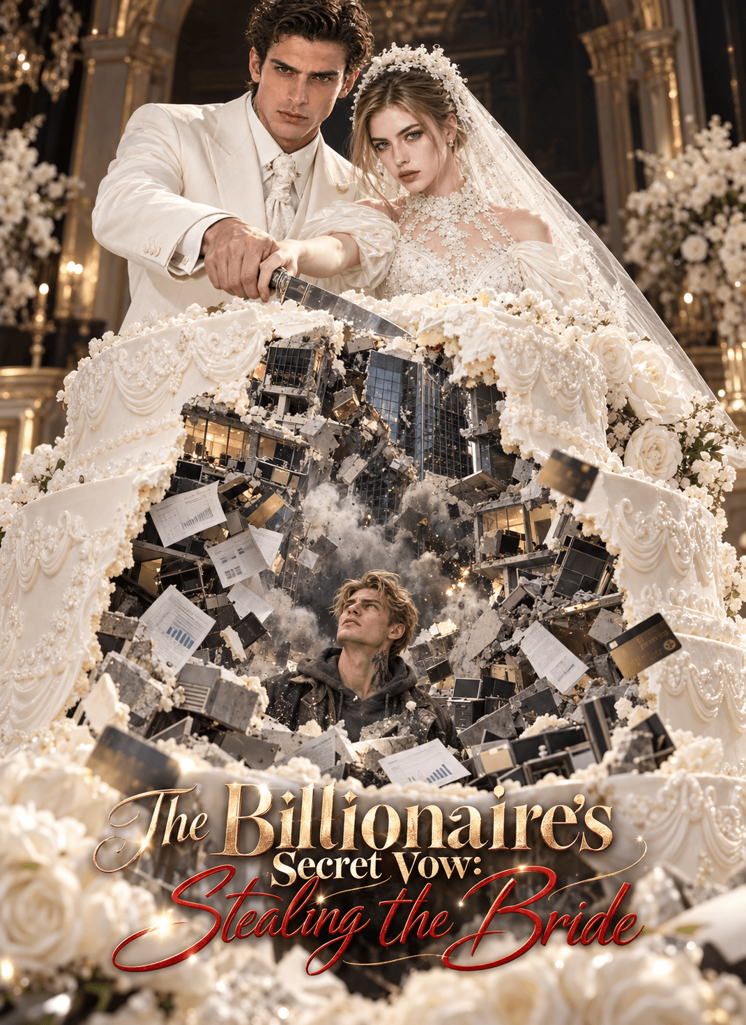 Official poster of The Billionaire's Secret Vow: Stealing the Bride, as shown on ShortMax