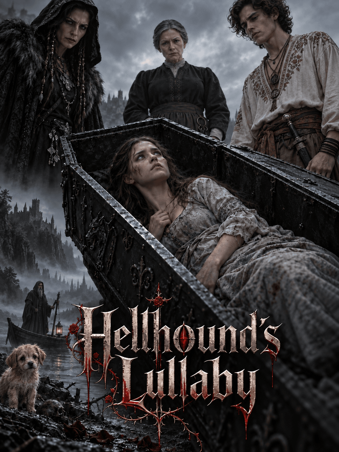 Official poster of Hellhound's Lullaby, as shown on ShortMax