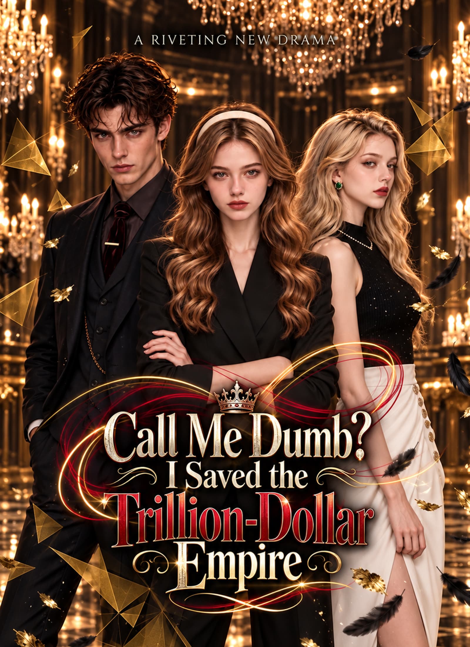 Official poster of Call Me Dumb? I Saved the Trillion-Dollar Empire, as shown on ShortMax
