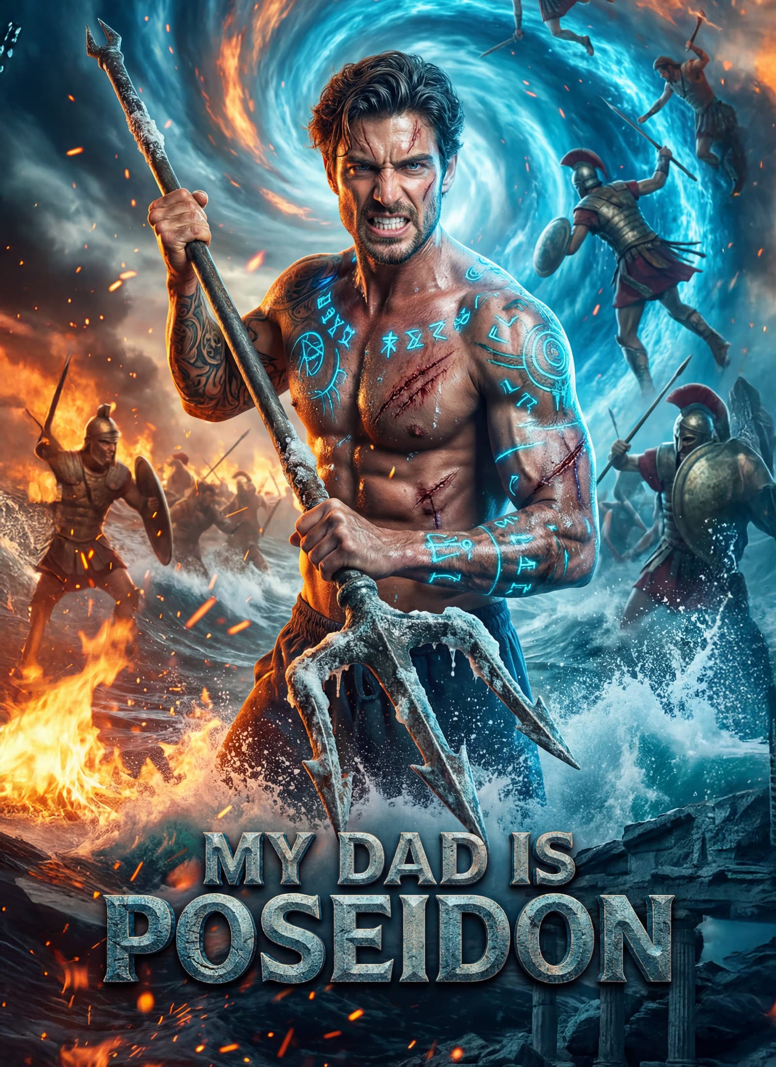 Official poster of My Dad Is Poseidon, as shown on VibeShort