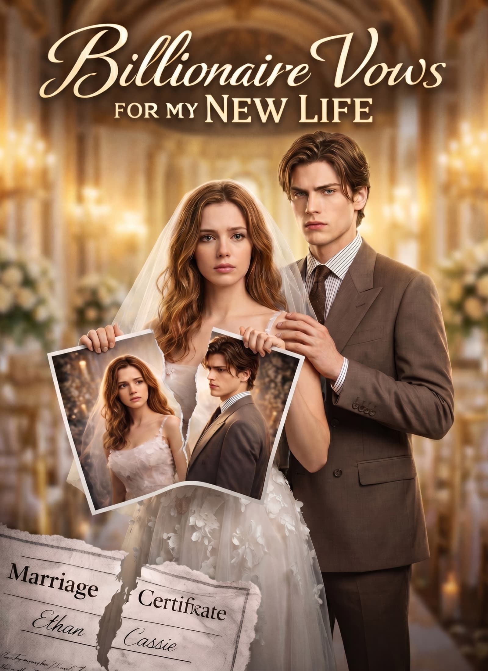 Official poster of Billionaire Vows for My New Life, as shown on VibeShort