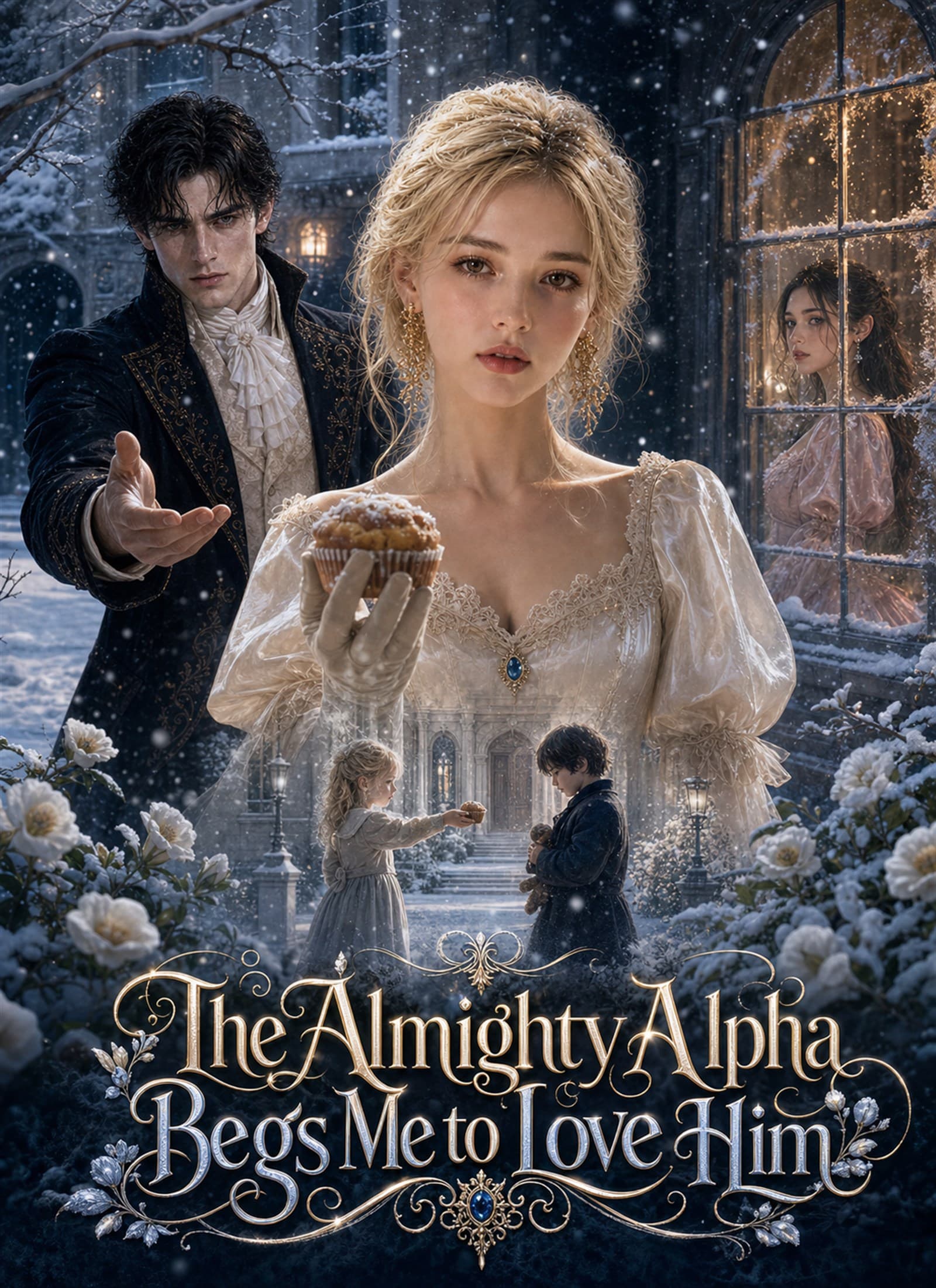 Official poster of The Almighty Alpha Begs Me to Love Him, as shown on VibeShort