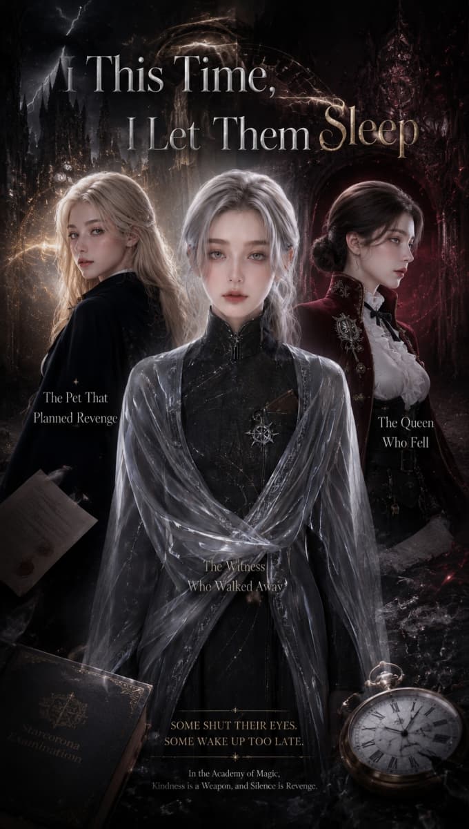Official poster of This Time, I Let Them Sleep, as shown on VibeShort