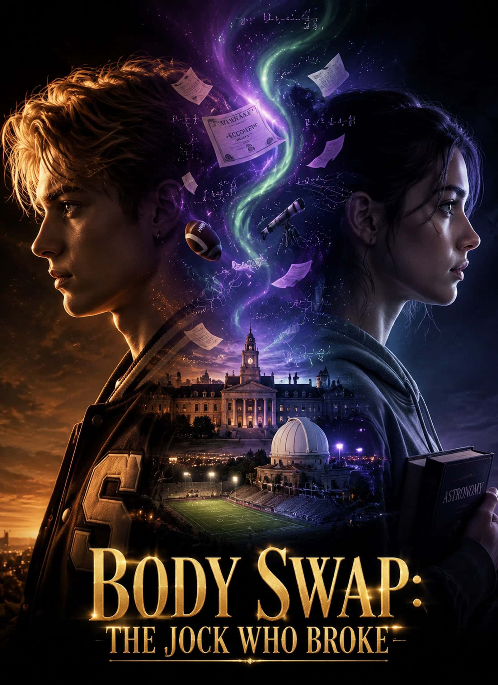 Poster of Body Swap: The Jock Who Broke