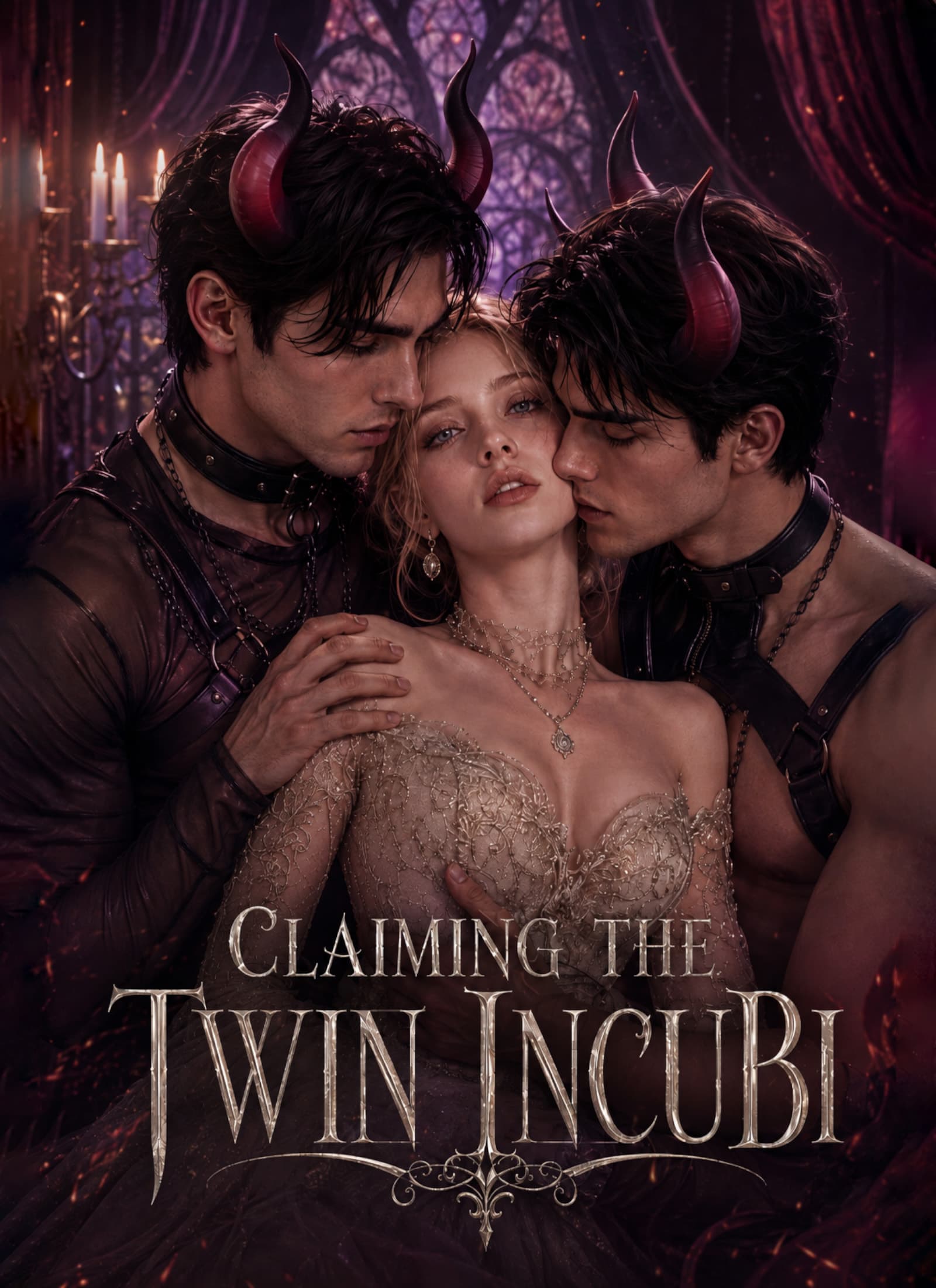 Official poster of Claiming the Twin Incubi, as shown on VibeShort