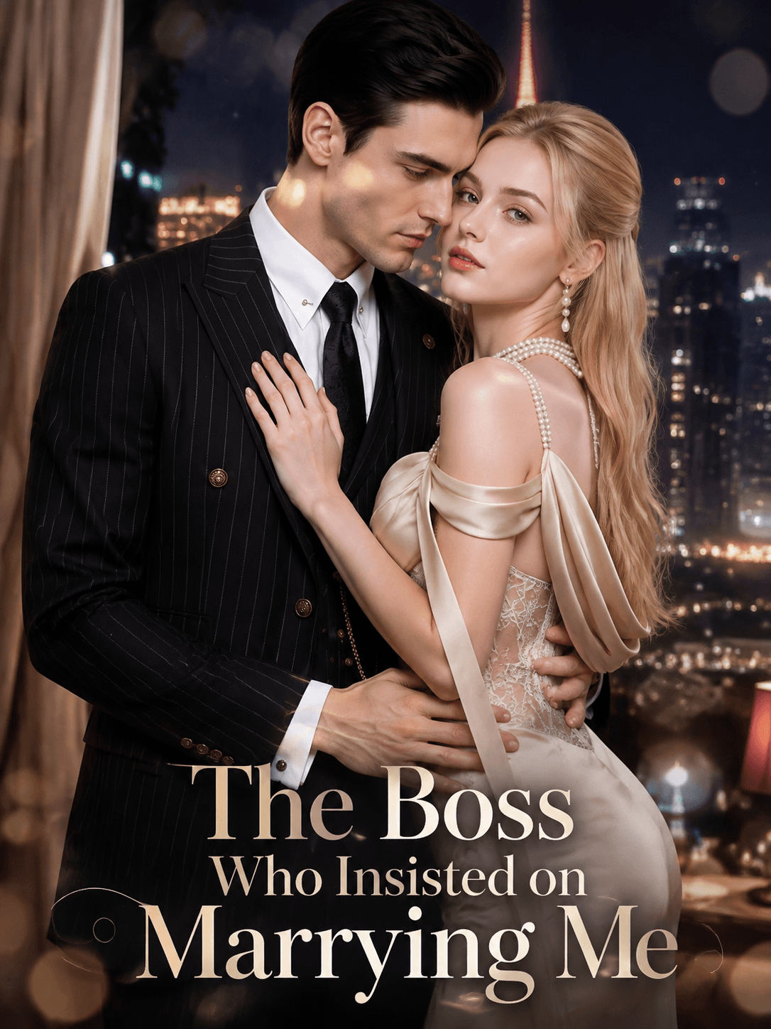 Official poster of The Boss Who Insisted on Marrying Me, as shown on VibeShort