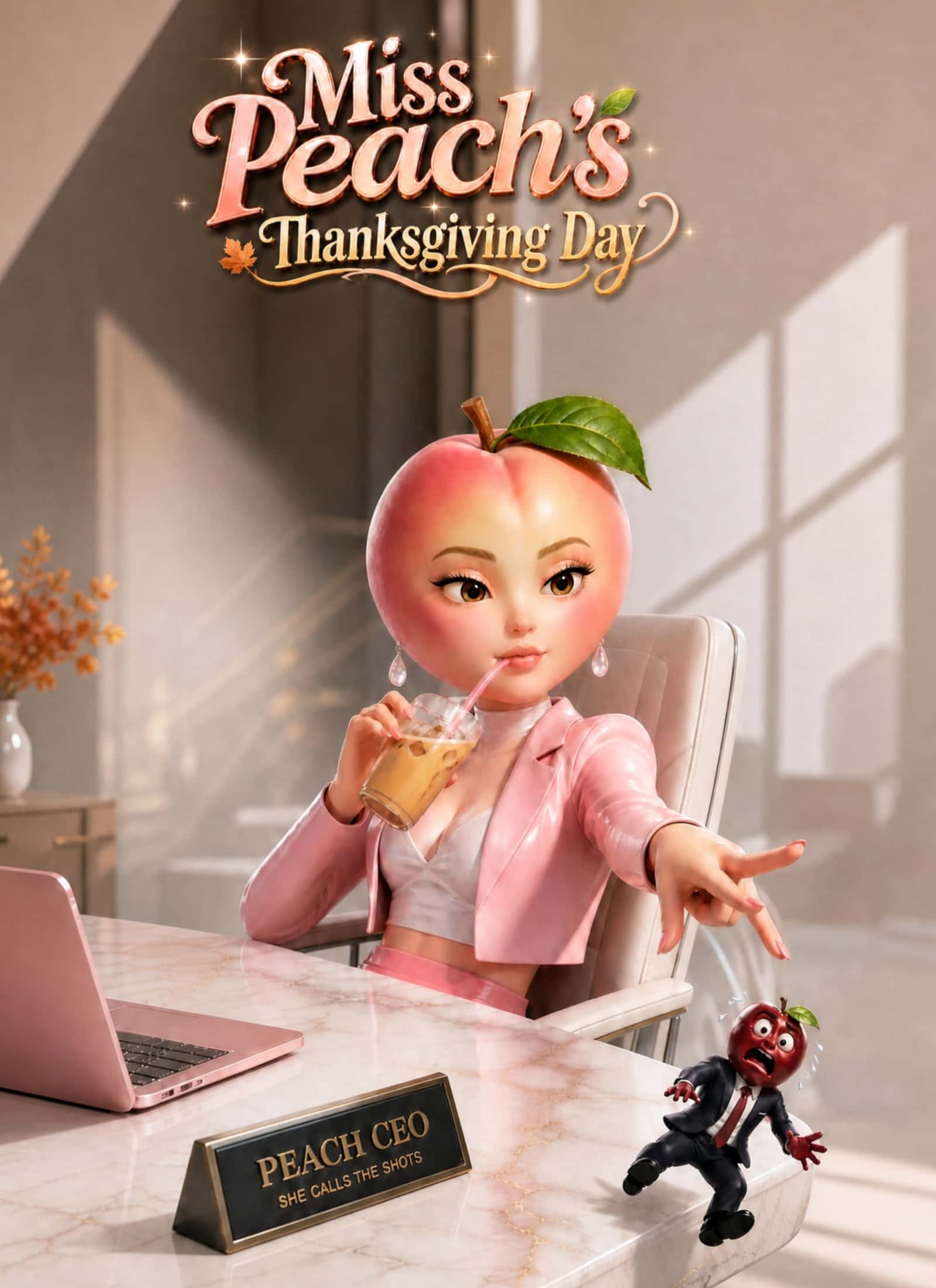Poster of Miss Peach's Thanksgiving Day