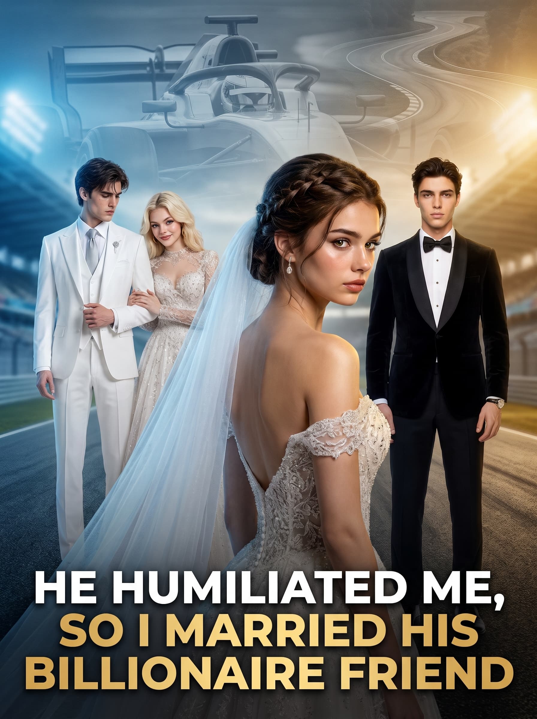 Official poster of He Humiliated Me, So I Married His Billionaire Friend, as shown on VibeShort