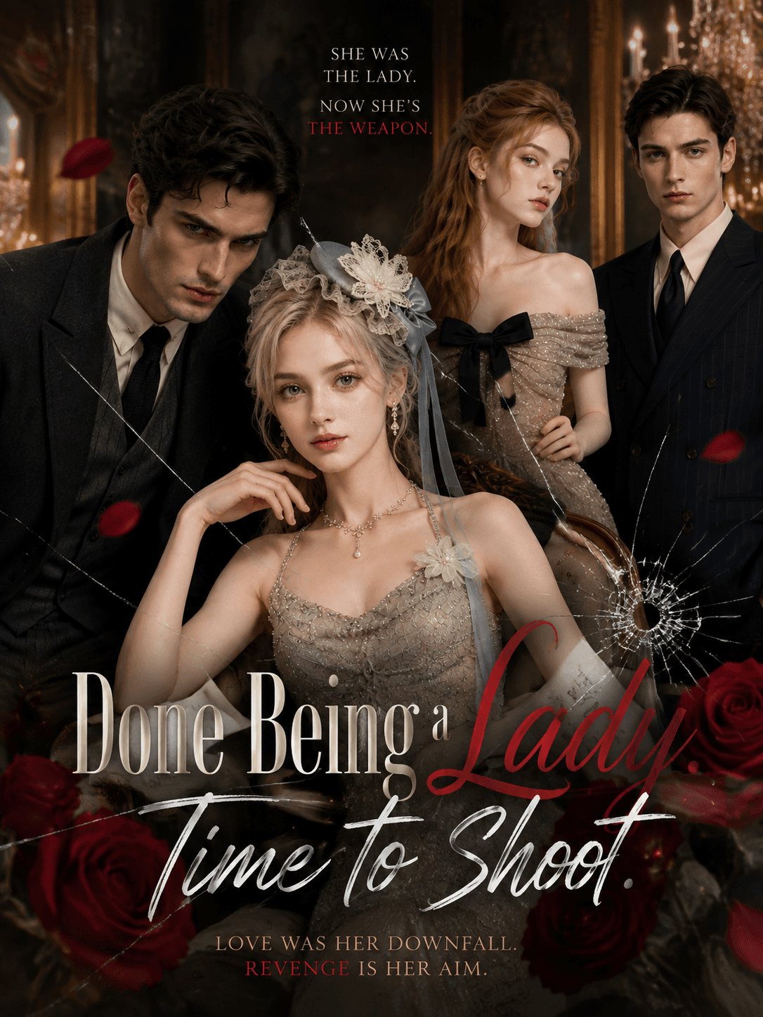 Official poster of Done Being a Lady. Time to Shoot., as shown on VibeShort