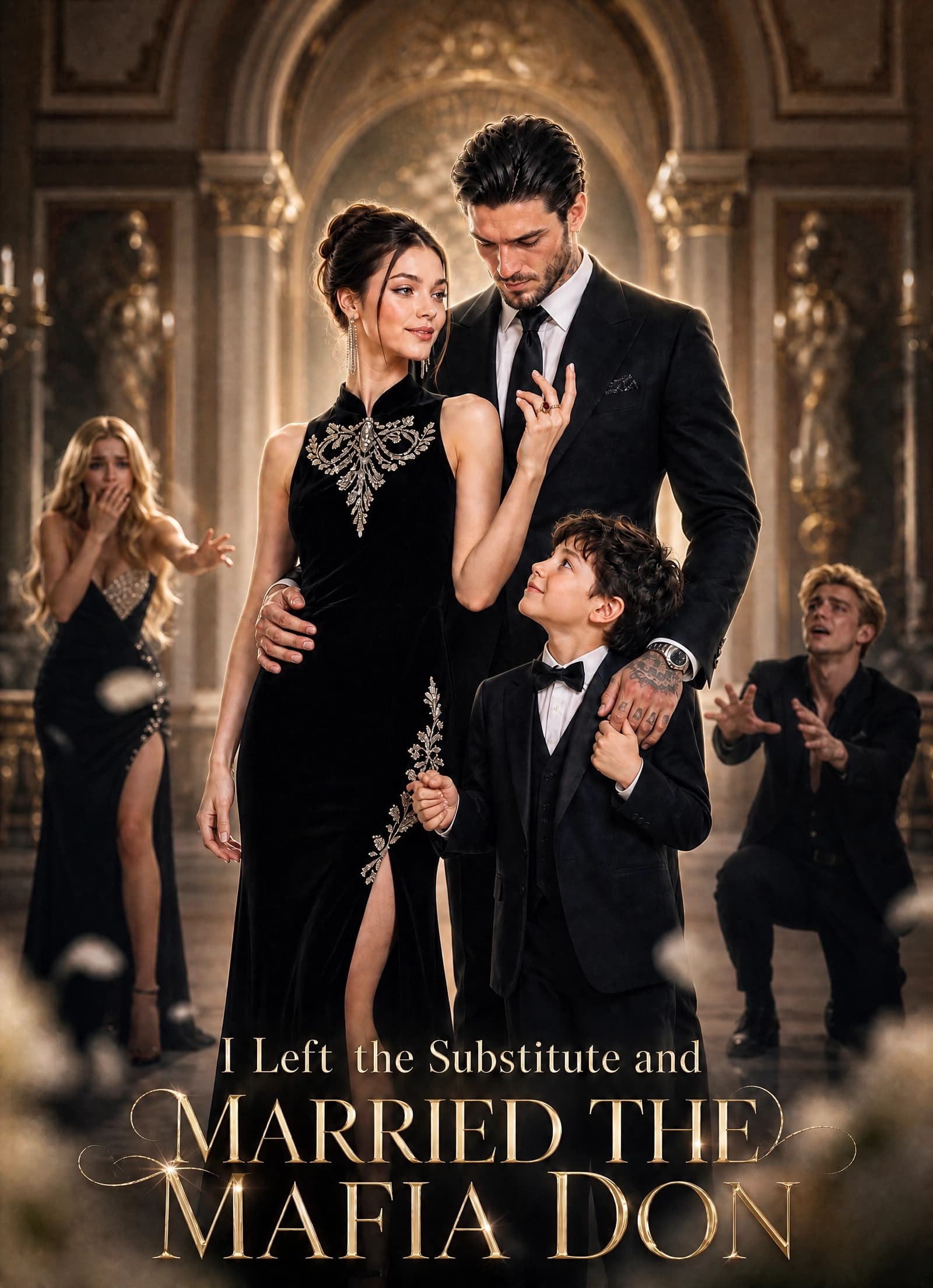 Official poster of I Left the Substitute and Married the Mafia Don, as shown on VibeShort