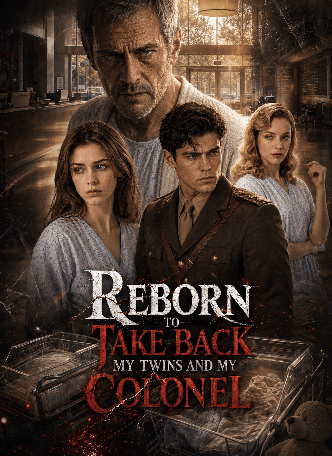 Official poster of Reborn to Take Back My Twins and My Colonel, as shown on VibeShort