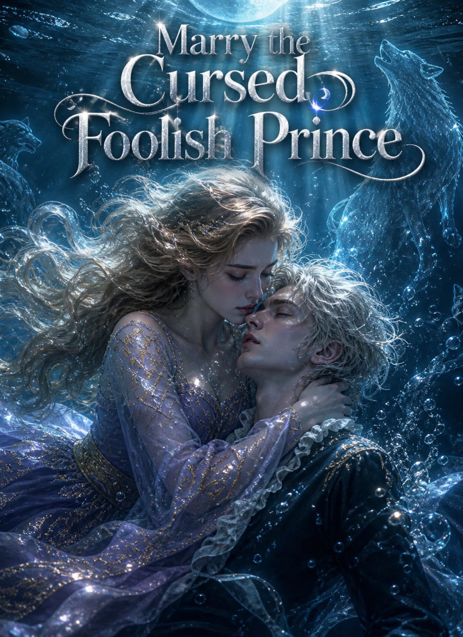 Official poster of Marry the Cursed Foolish Prince, as shown on VibeShort