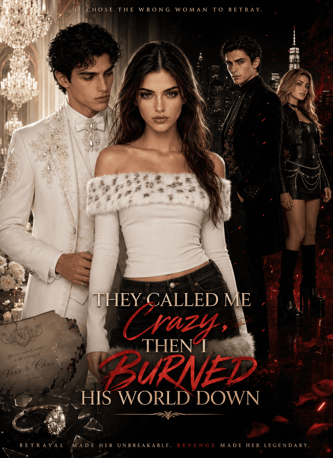 Poster of They Called Me Crazy,Then I Burned His World Down