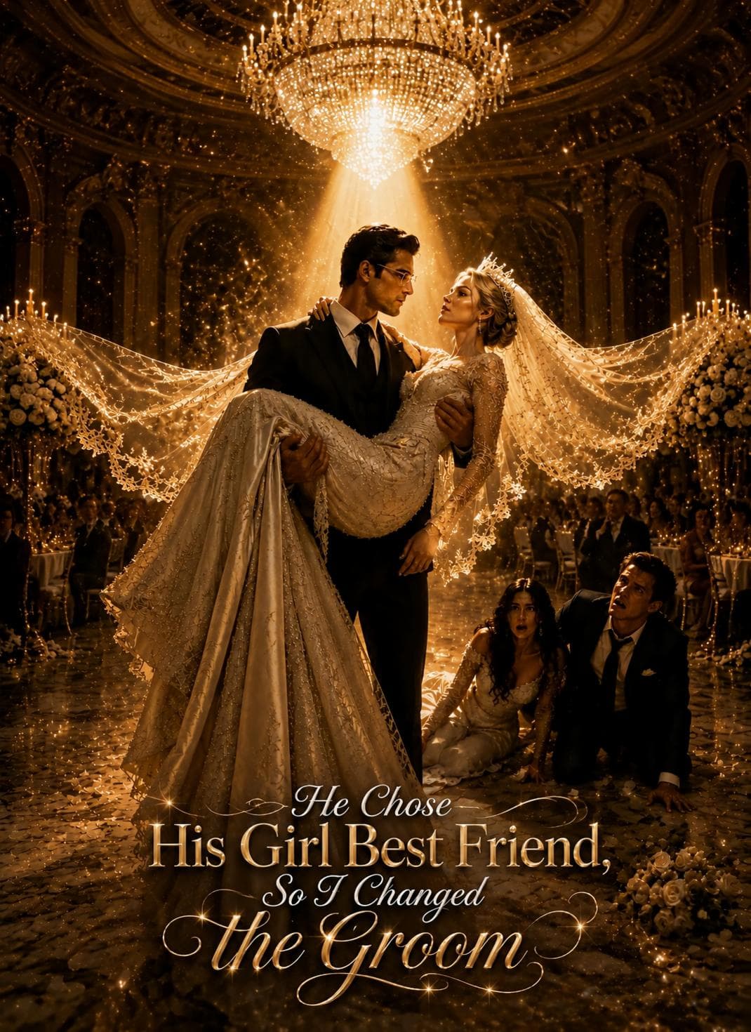 Official poster of He Chose His Girl Best Friend, So I Changed the Groom, as shown on VibeShort