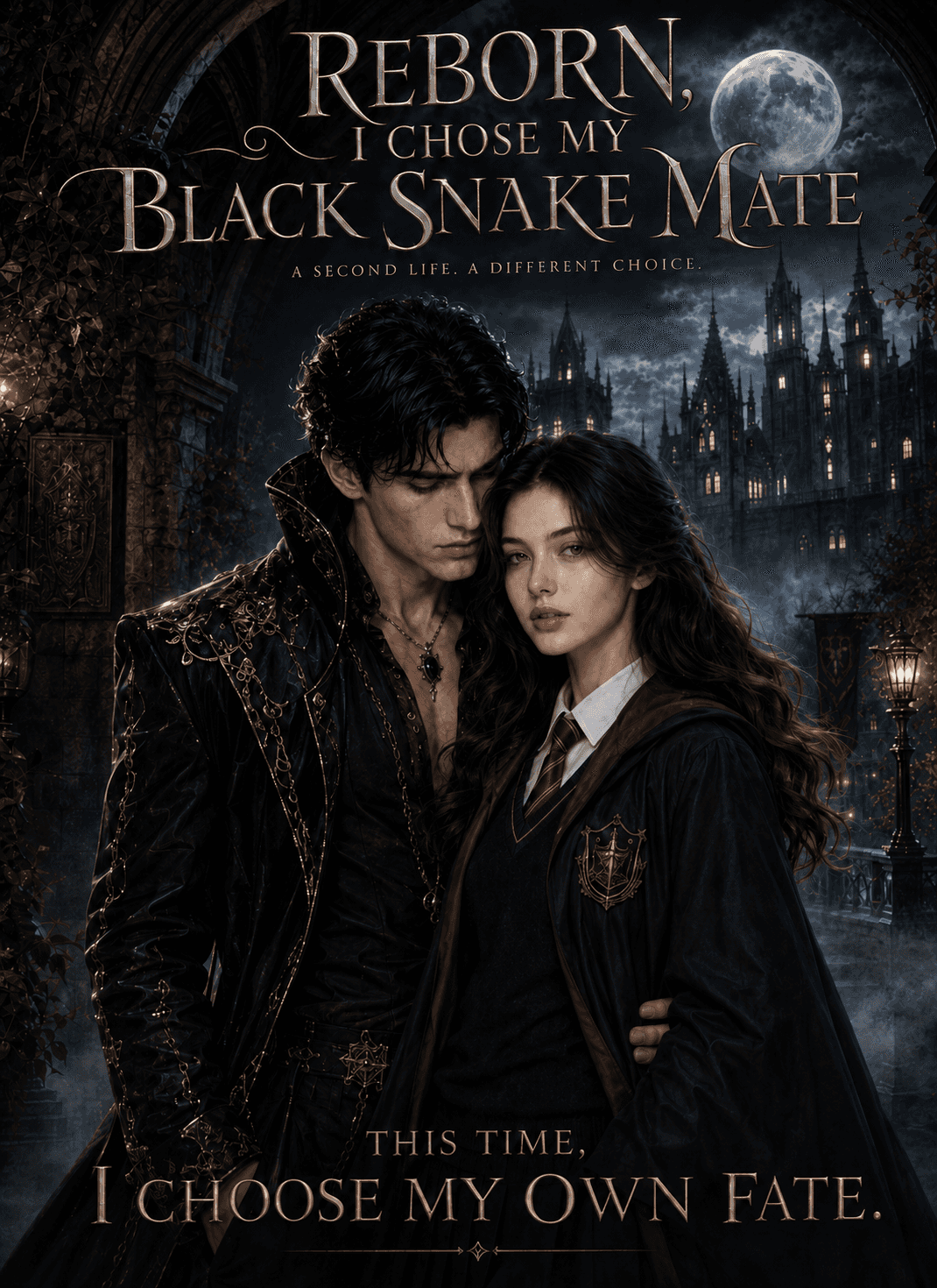 Poster of Reborn, I Chose My Black Snake Mate