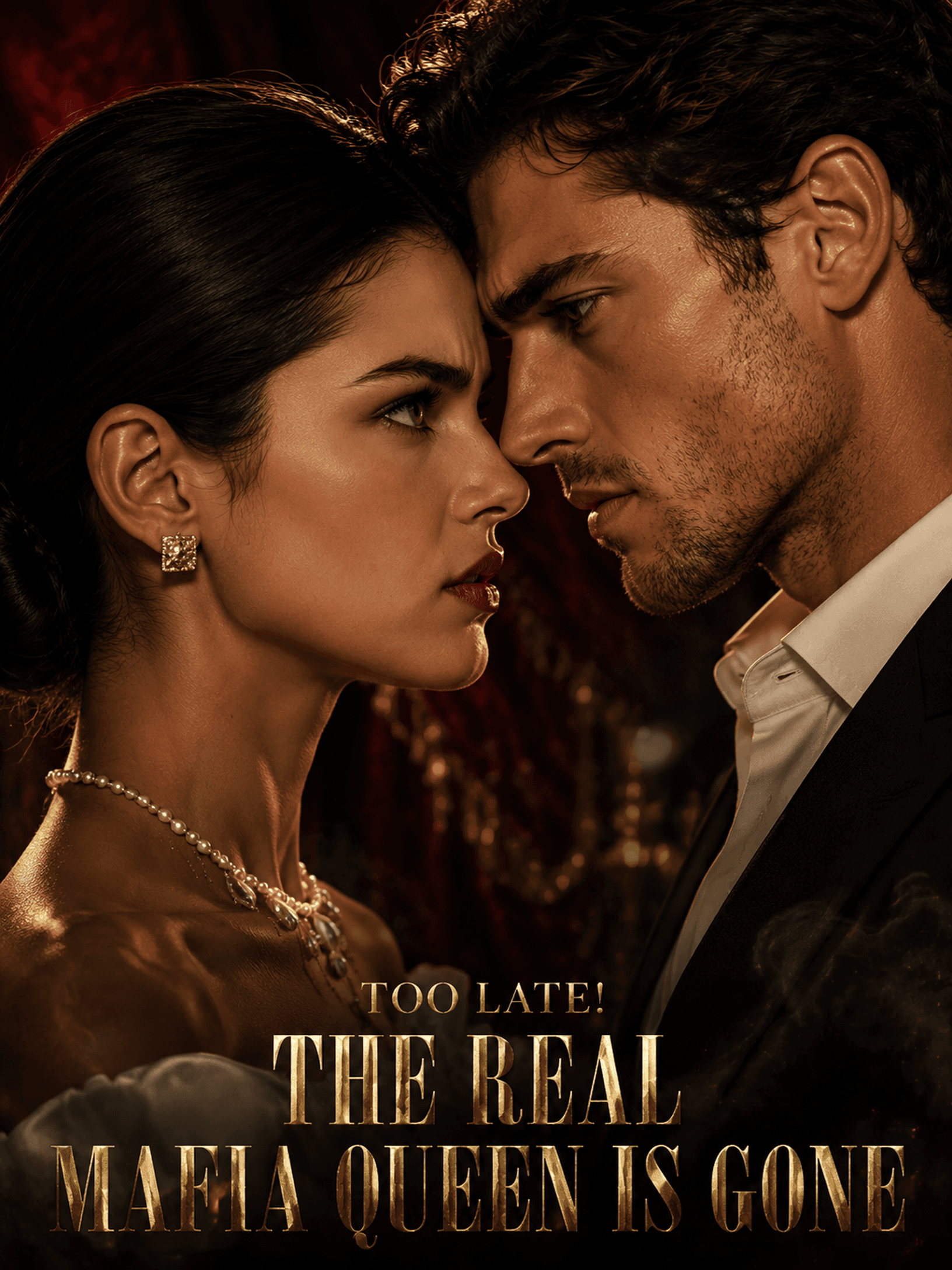 Official poster of Too Late!The Mafia Heiress Is Gone, as shown on VibeShort