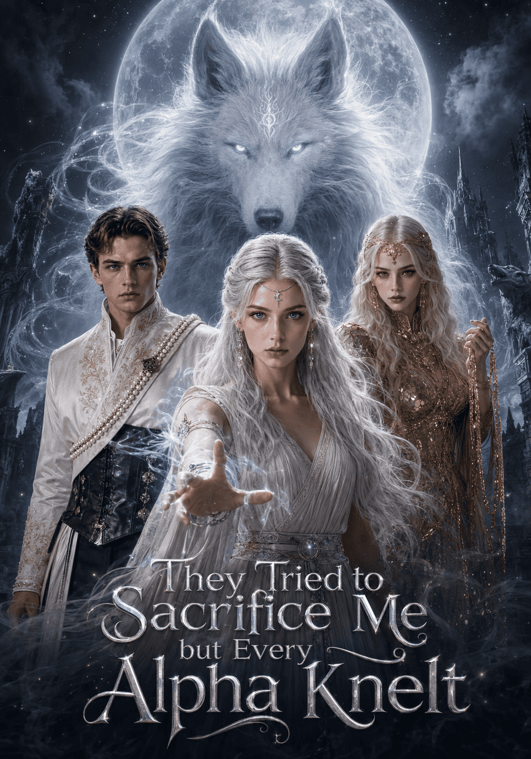 Poster of They Tried to Sacrifice Me but Every Wolf Knelt