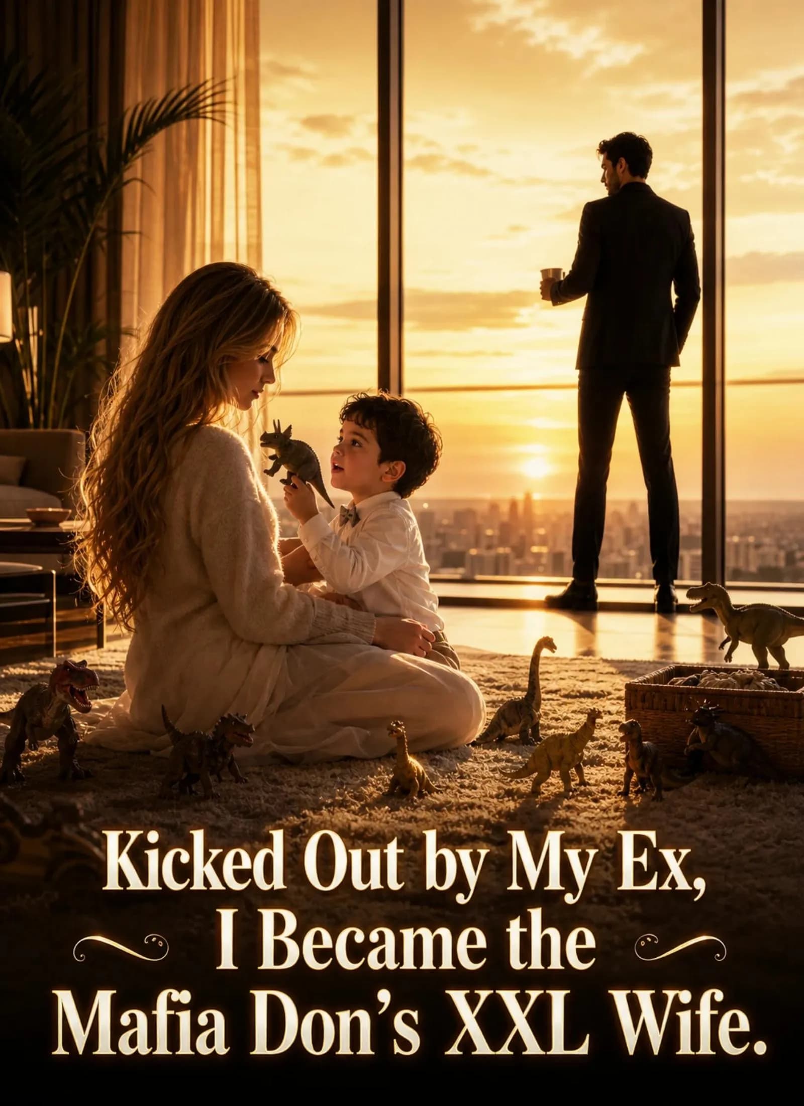 Official poster of My Ex-Husband Kicked Me Out, Then the Mafia Don Made Me His Wife., as shown on VibeShort