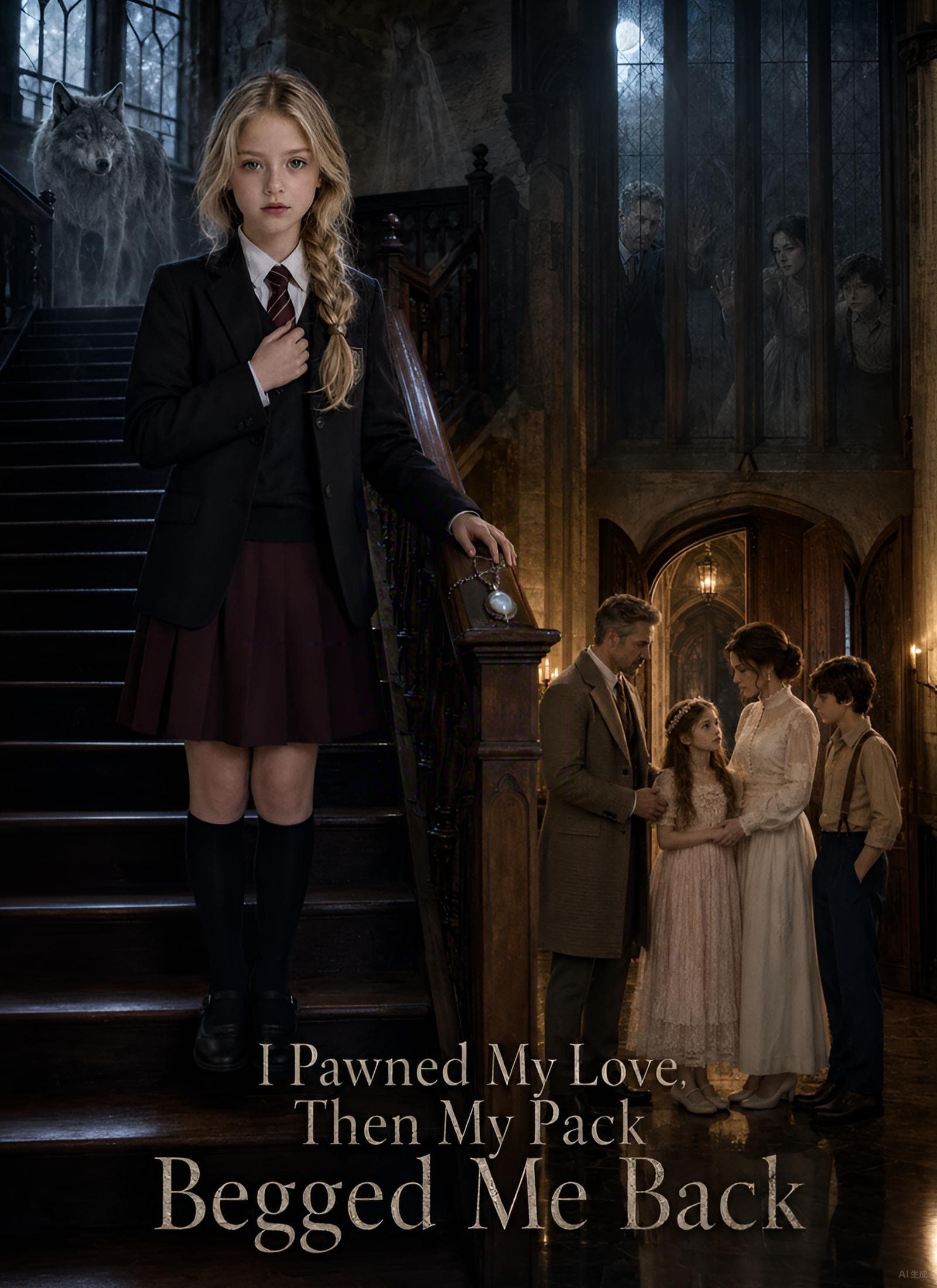 Official poster of I Pawned My Love, Then My Pack Begged Me Back, as shown on VibeShort