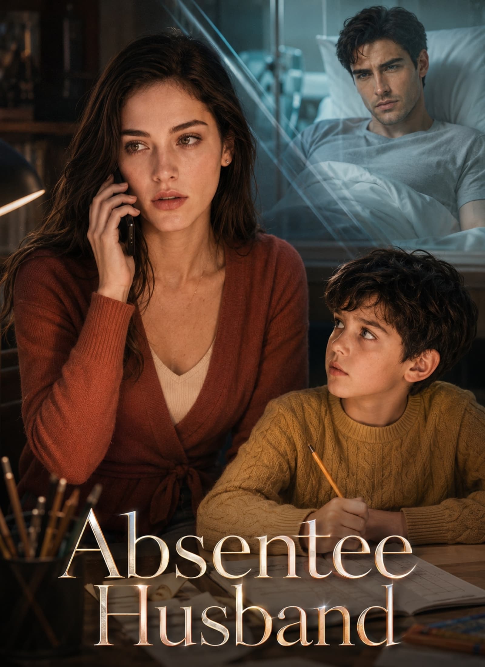 Official poster of Absentee Husband, as shown on VibeShort