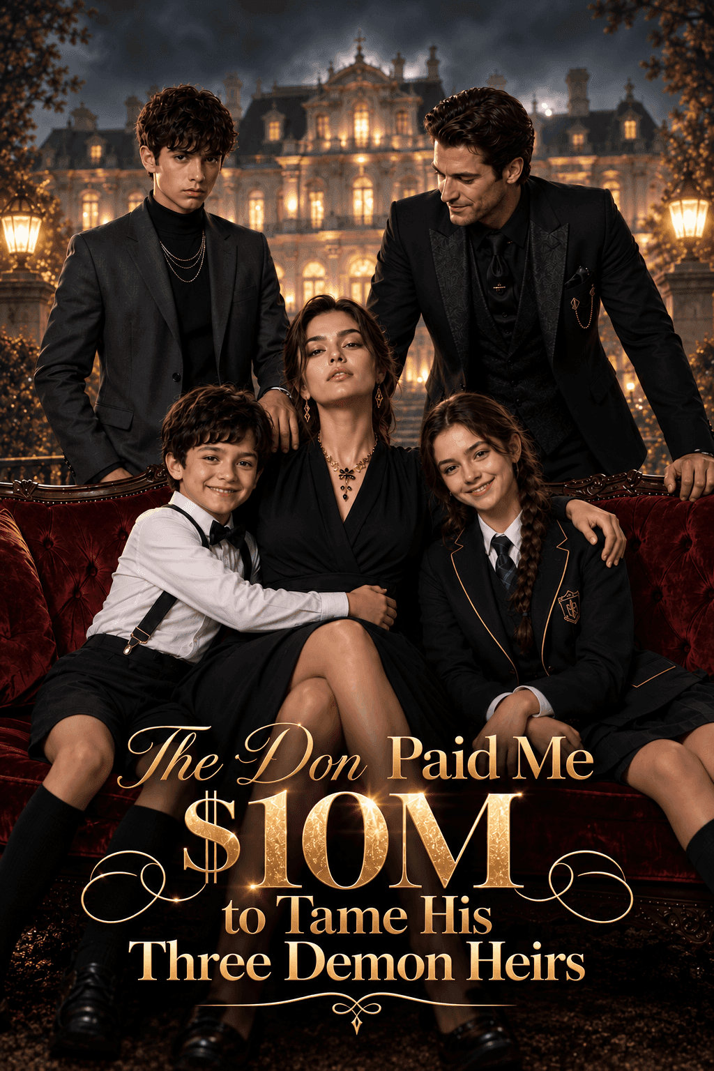 Poster of The Don Paid Me $10M to Tame His Three Demon Heirs
