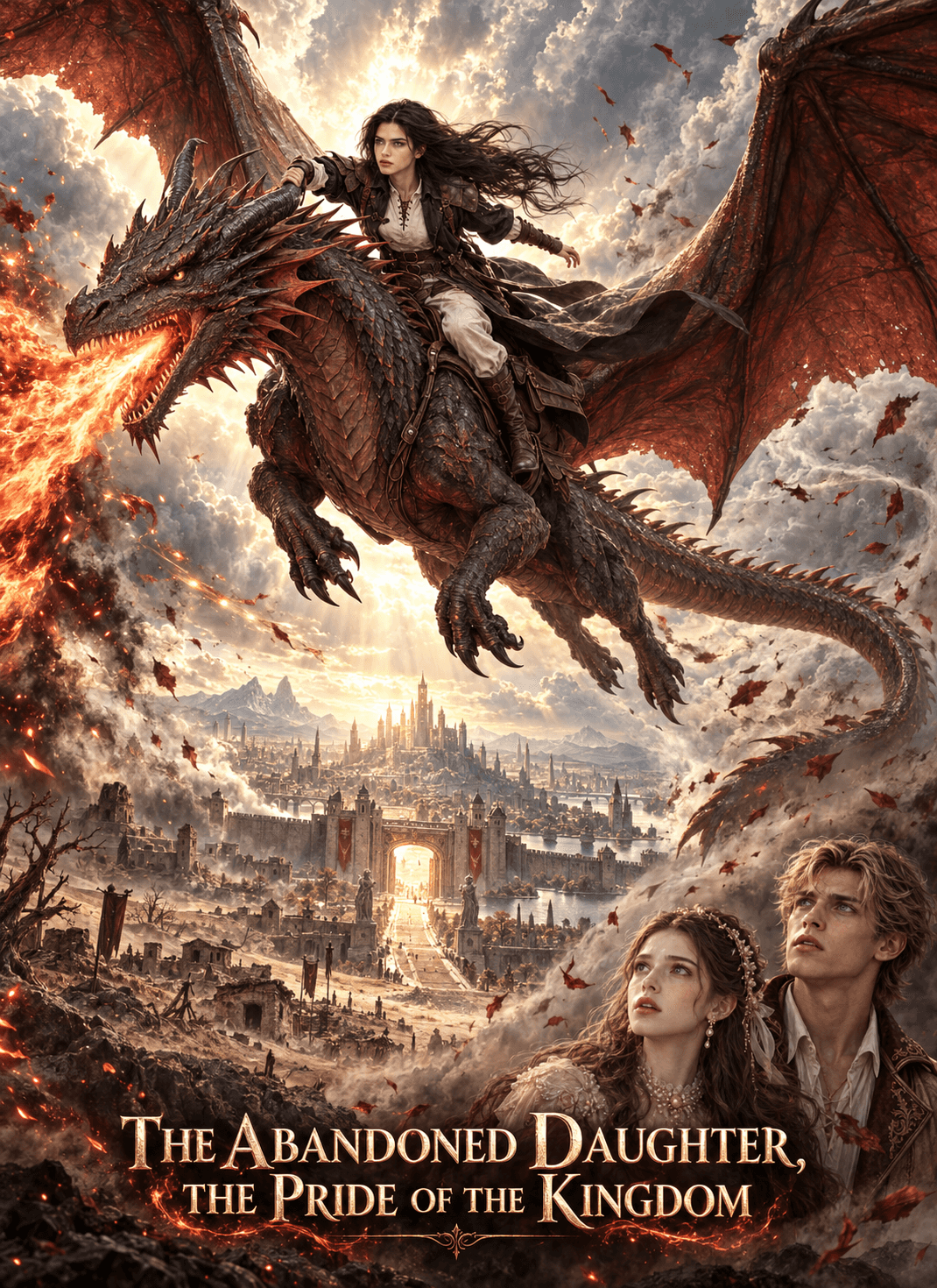 Poster of The Abandoned Daughter, the Pride of the Kingdom
