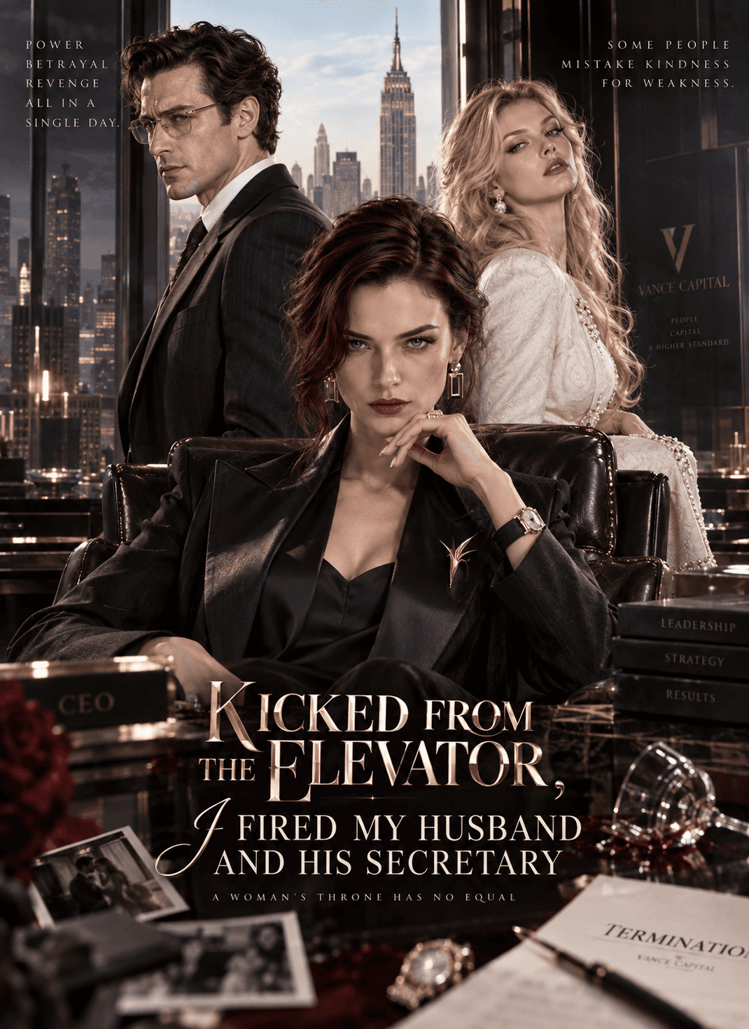 Poster of Kicked from the Elevator, I Fired My Husband and His Secretary