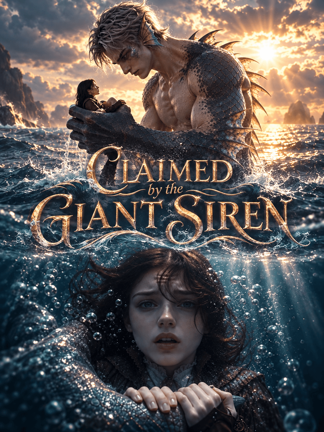 Official poster of Claimed by the Giant Siren, as shown on VibeShort