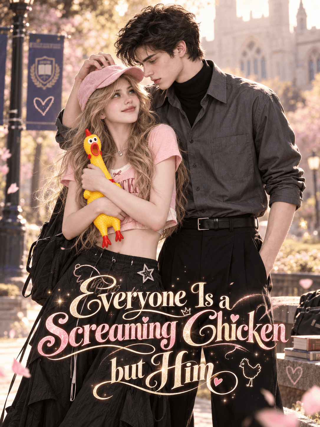 Poster of Everyone Is a Screaming Chicken but Him