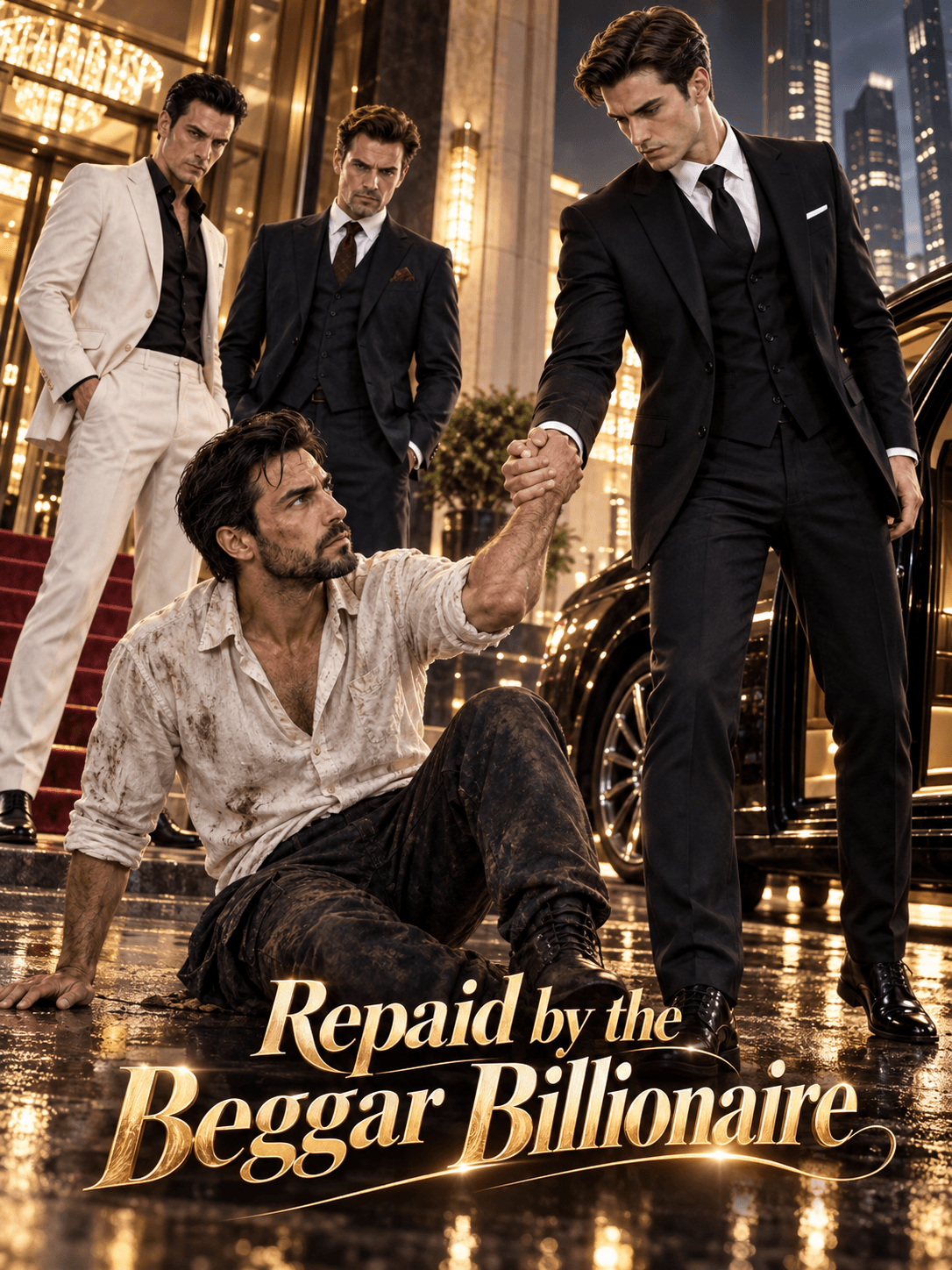 Official poster of Repaid by the Beggar Billionaire, as shown on VibeShort