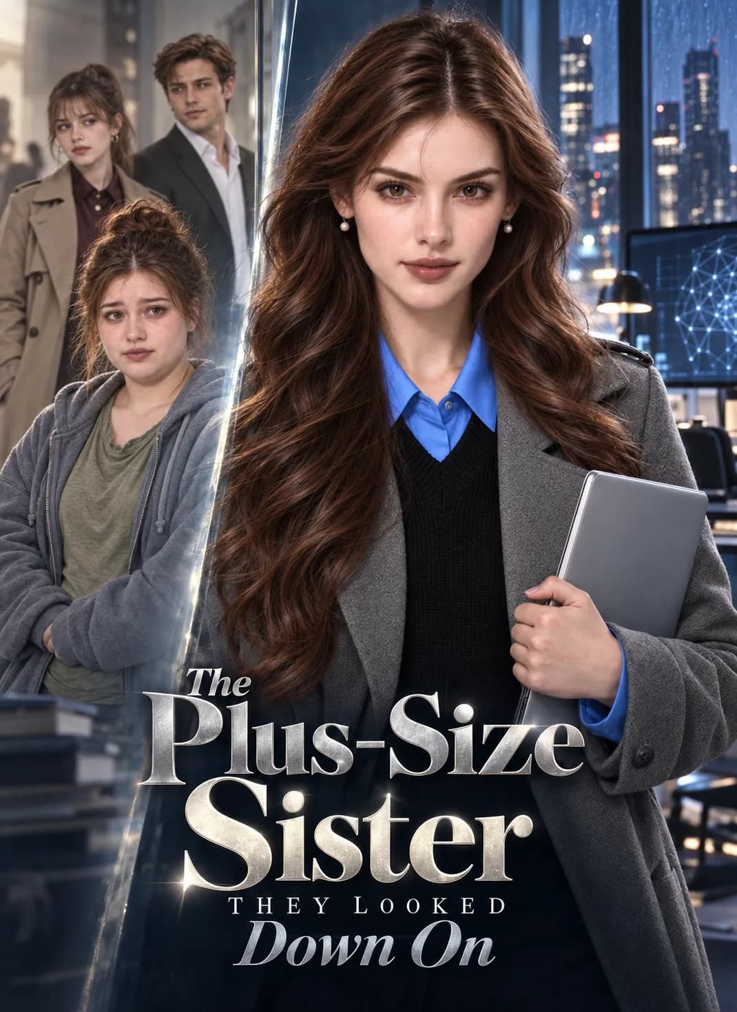 Official poster of The Plus-Size Sister They Looked Down On, as shown on VibeShort