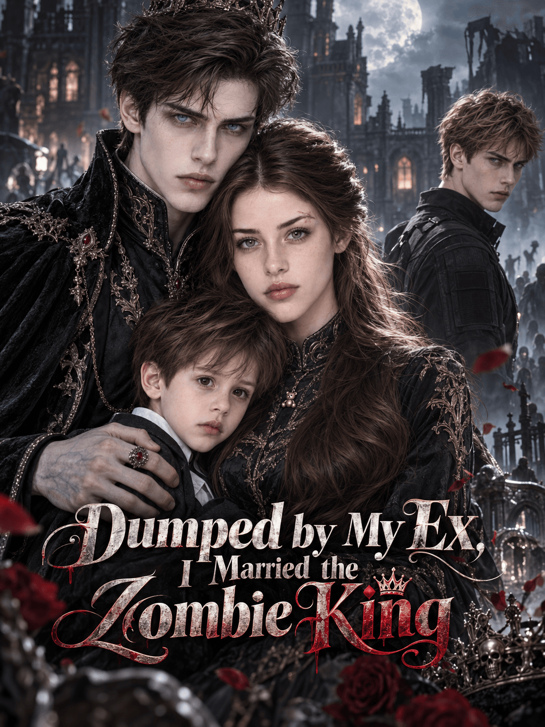 Official poster of Dumped by My Ex, I Married the Zombie King, as shown on VibeShort