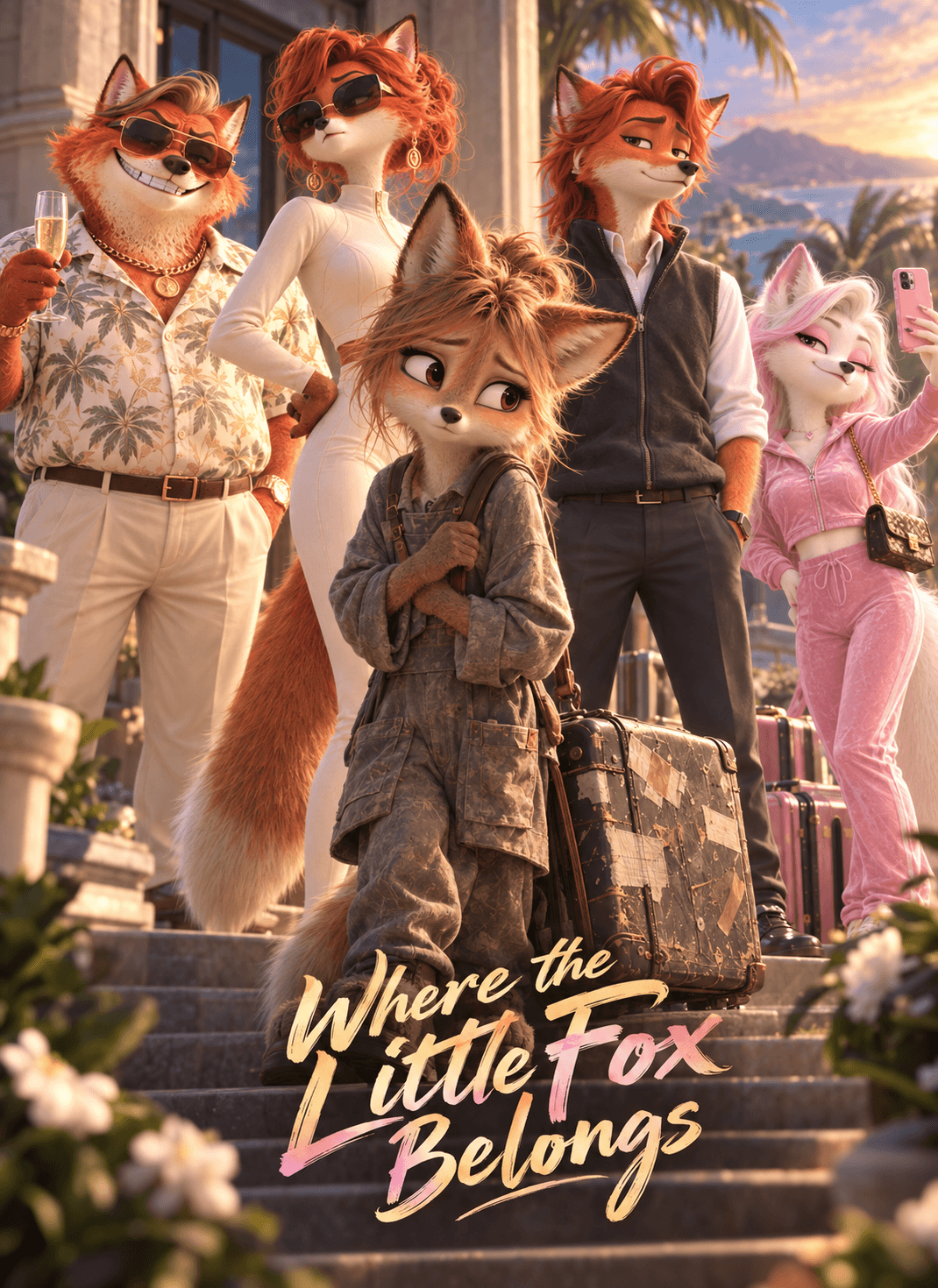 Official poster of Where the Little Fox Belongs, as shown on VibeShort