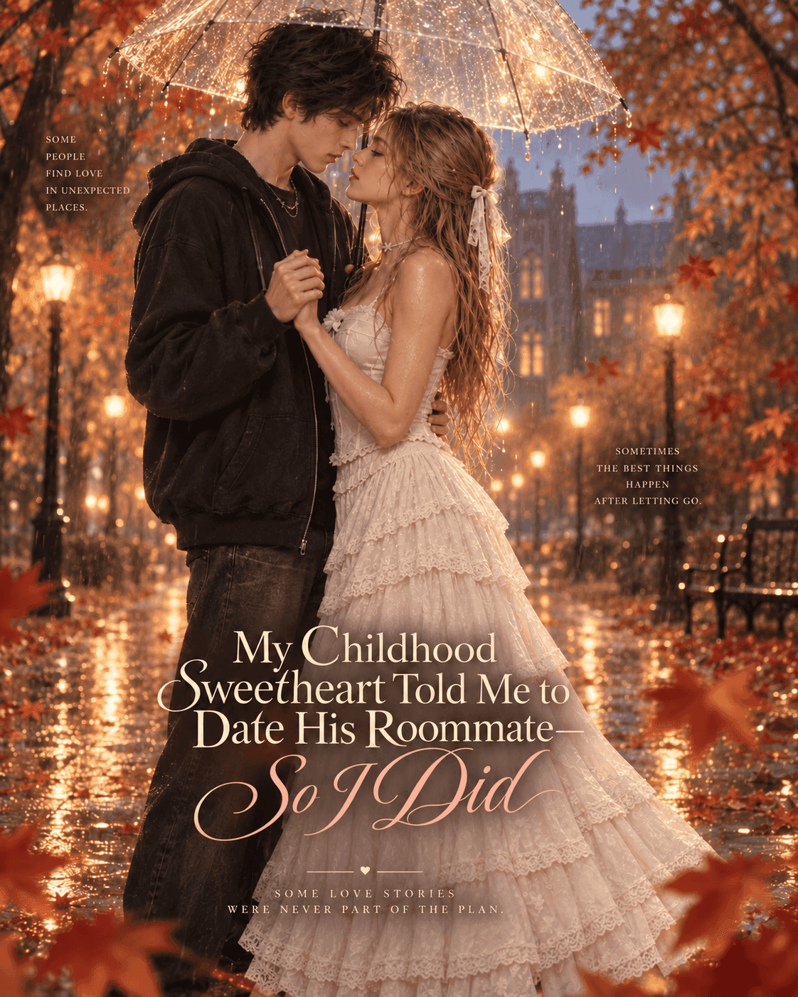 Official poster of My Childhood Sweetheart Told Me to Date His Roommate—So I Did, as shown on VibeShort