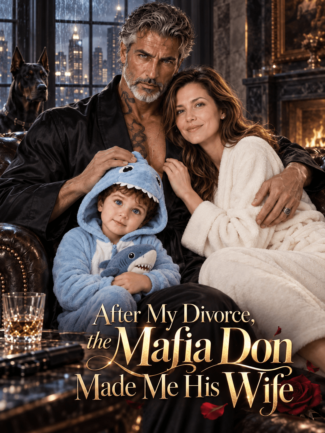Official poster of After My Divorce, the Mafia Don Made Me His Wife, as shown on VibeShort