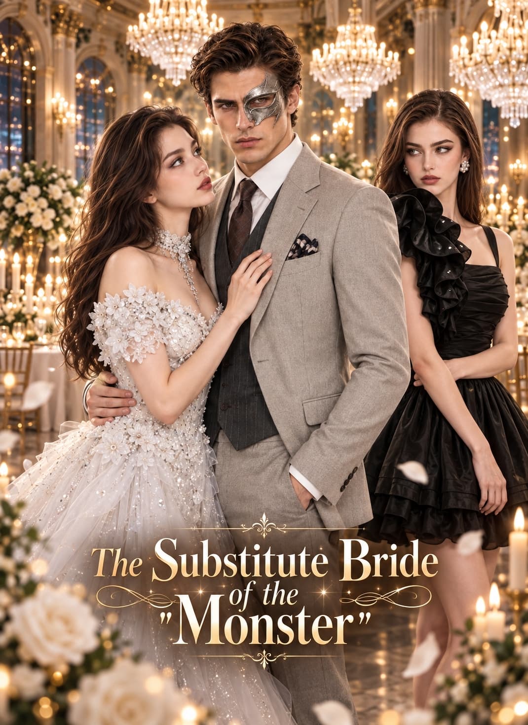Official poster of The Substitute Bride of the "Monster", as shown on VibeShort