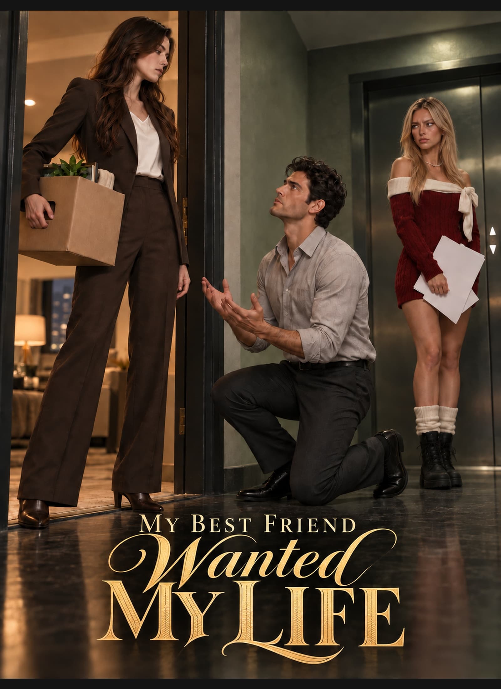 Official poster of My Best Friend Wanted My Life, as shown on VibeShort