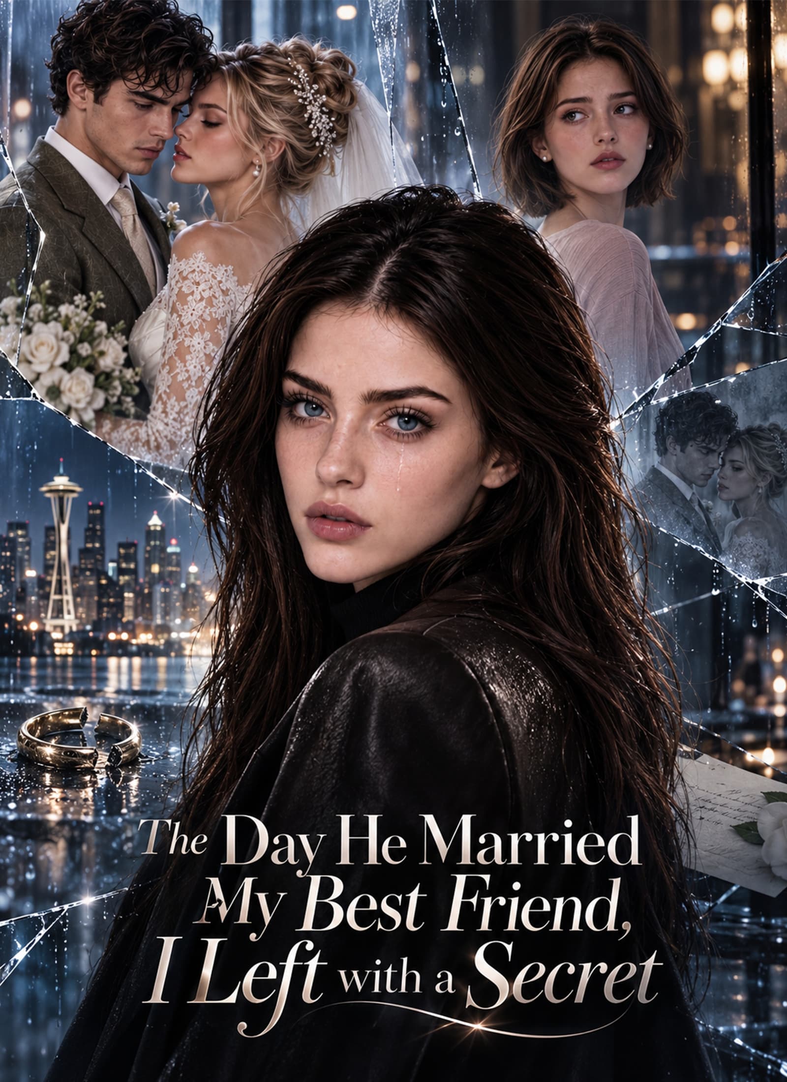 Official poster of The Day He Married My Best Friend, I Left with a Secret, as shown on VibeShort