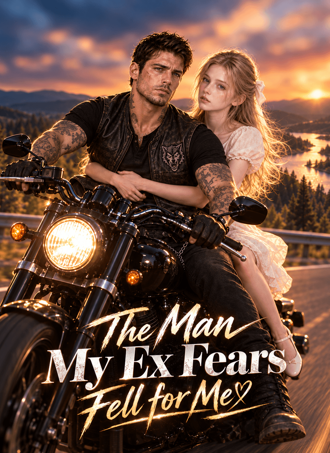 Official poster of The Man My Ex Fears Fell for Me, as shown on VibeShort