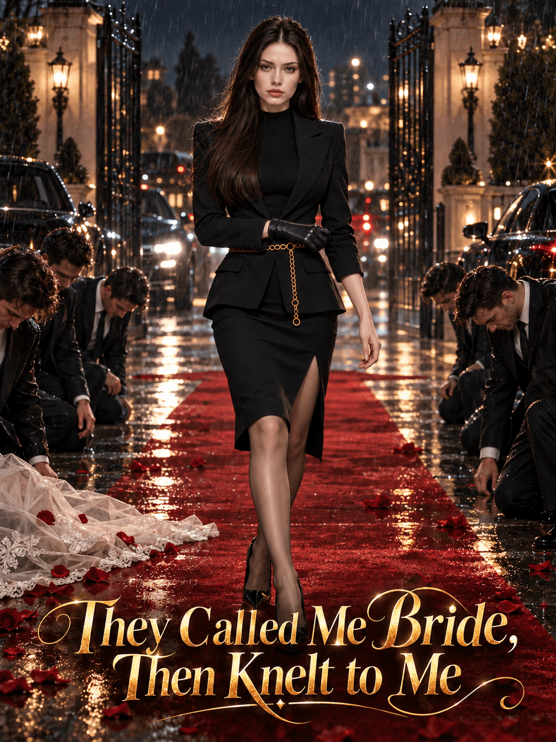 Official poster of They Called Me Bride, Then Knelt to Me, as shown on VibeShort