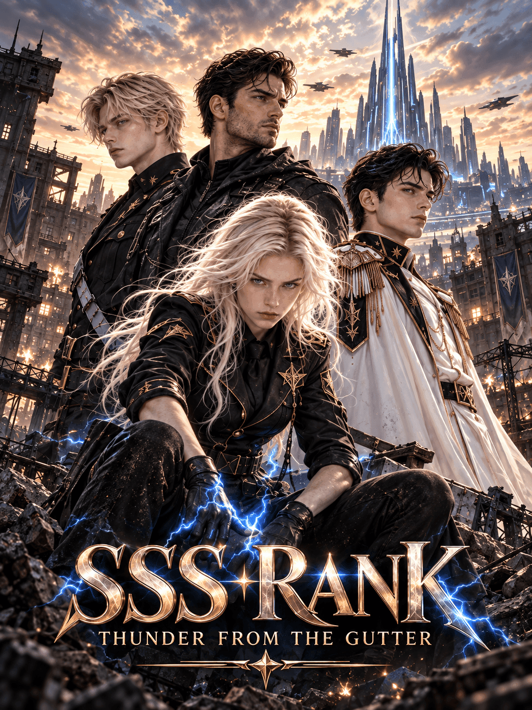 Official poster of SSS-Rank: Thunder from the Gutter, as shown on VibeShort