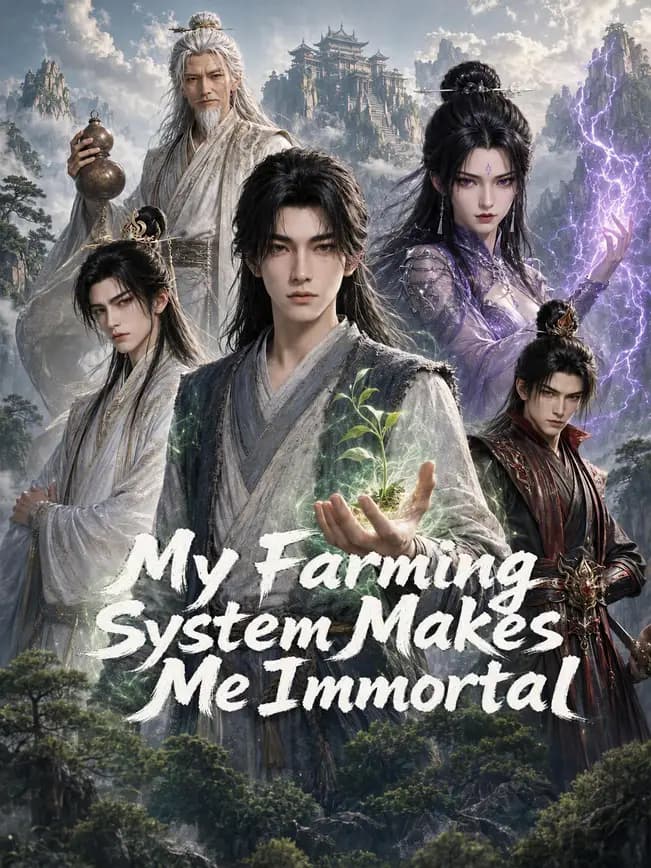 Official poster of My Farming System Makes Me Immortal, as shown on NetShort