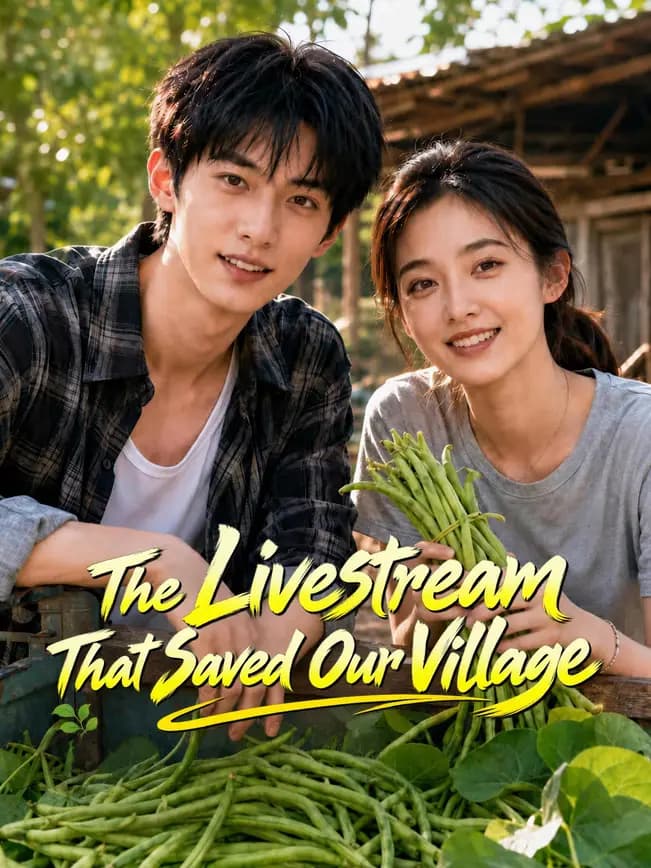 Official poster of The Livestream That Saved Our Village, as shown on NetShort