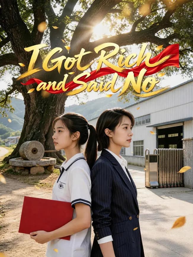 Official poster of I Got Rich and Said No, as shown on NetShort
