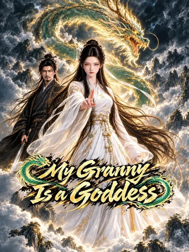 Official poster of My Granny Is a Goddess, as shown on NetShort