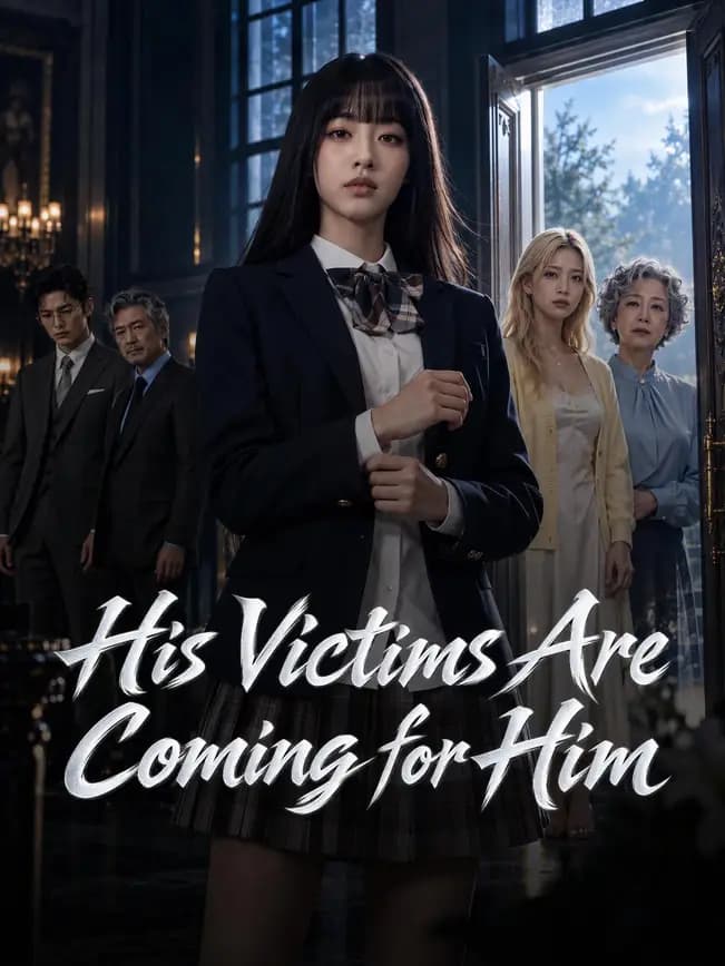Official poster of His Victims Are Coming for Him, as shown on NetShort