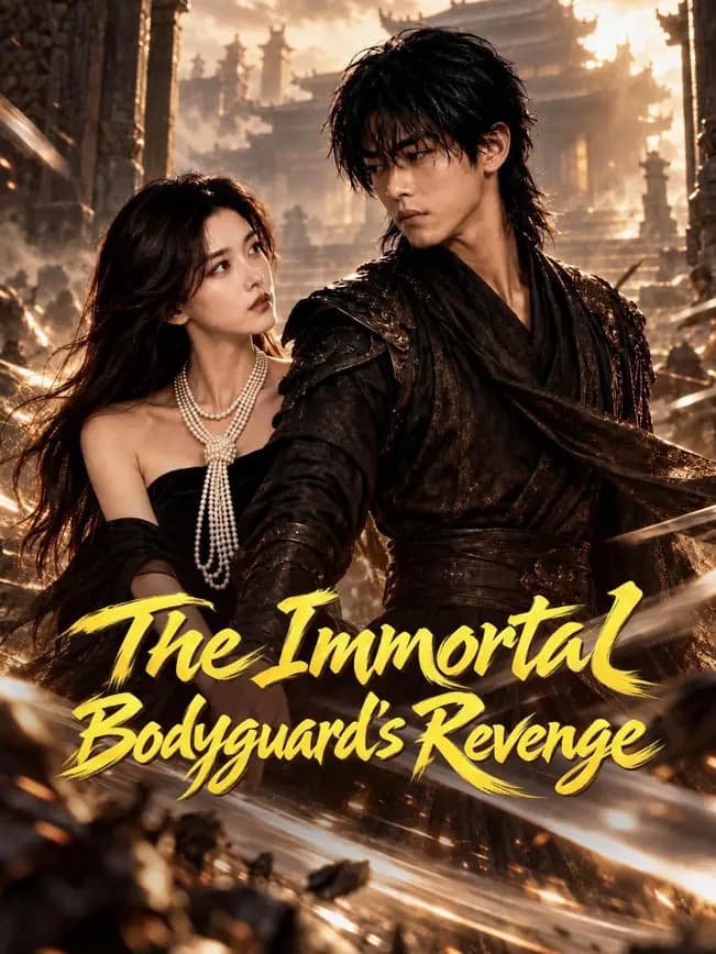 Official poster of The Immortal Bodyguard's Revenge, as shown on NetShort